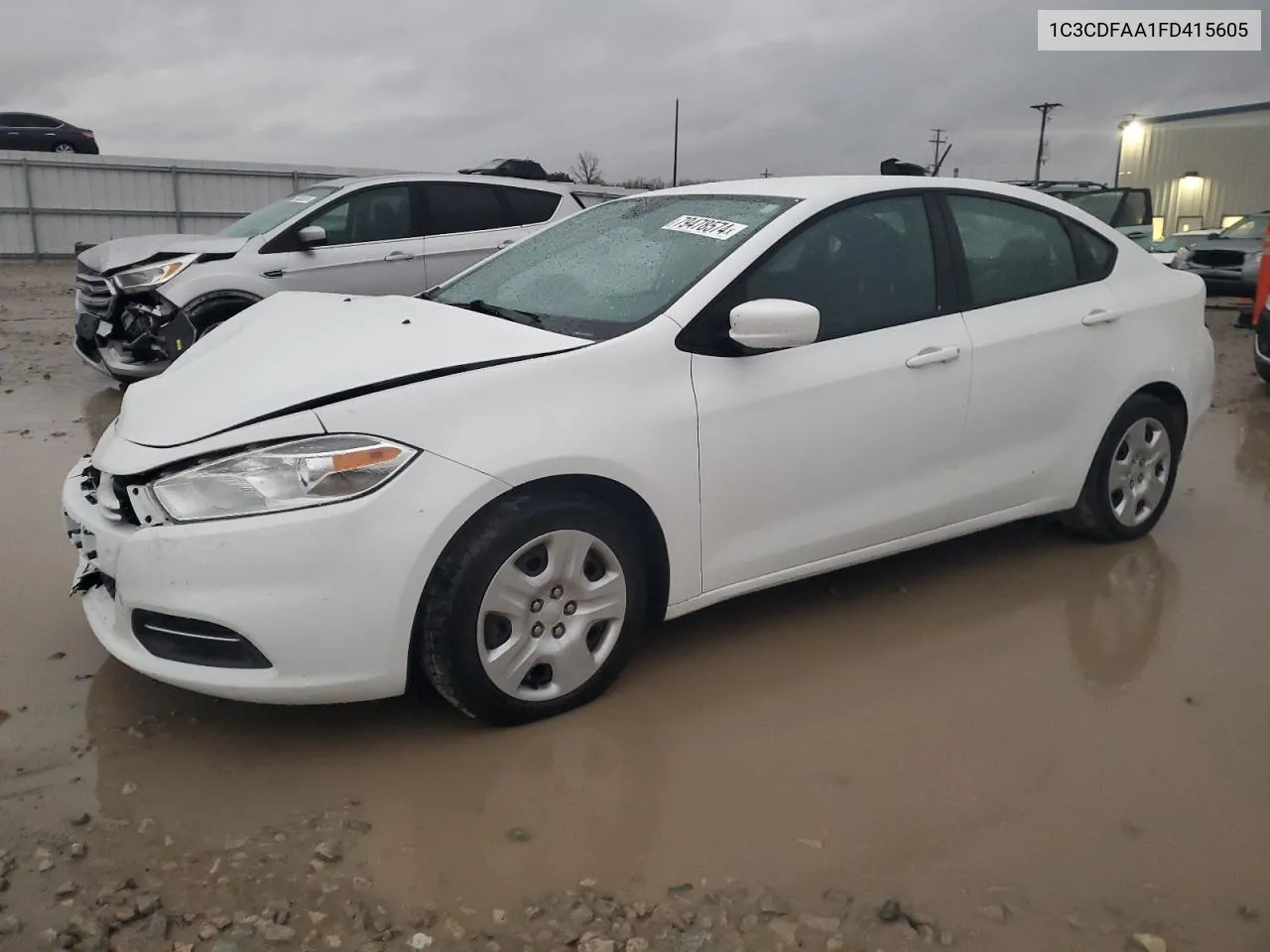 2015 Dodge Dart Se VIN: 1C3CDFAA1FD415605 Lot: 79478574