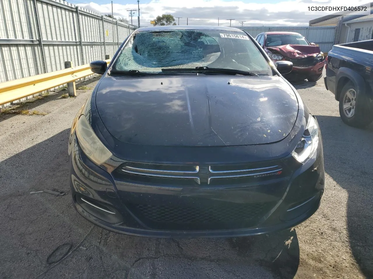 2015 Dodge Dart Se Aero VIN: 1C3CDFDHXFD406572 Lot: 79615614