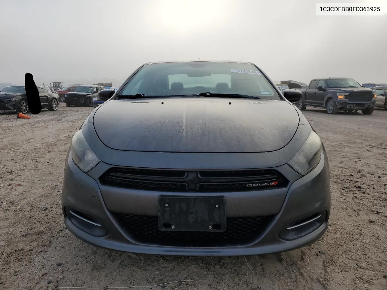 2015 Dodge Dart Sxt VIN: 1C3CDFBB0FD363925 Lot: 79707334