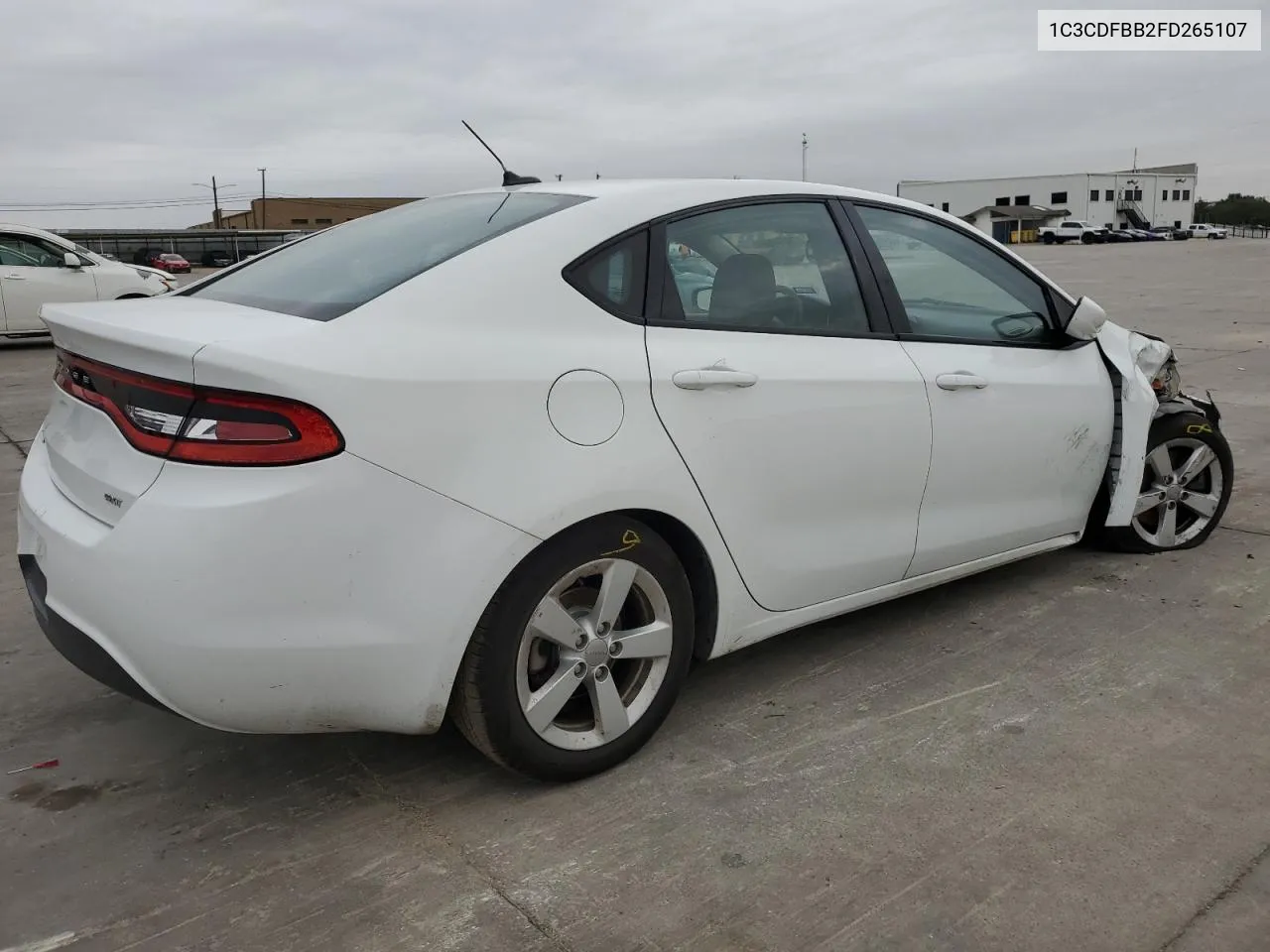 2015 Dodge Dart Sxt VIN: 1C3CDFBB2FD265107 Lot: 79774684