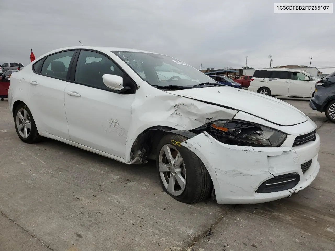 2015 Dodge Dart Sxt VIN: 1C3CDFBB2FD265107 Lot: 79774684