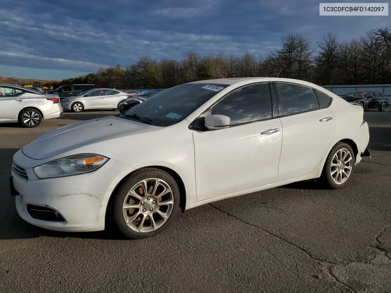 2015 Dodge Dart Limited VIN: 1C3CDFCB4FD142097 Lot: 79916594