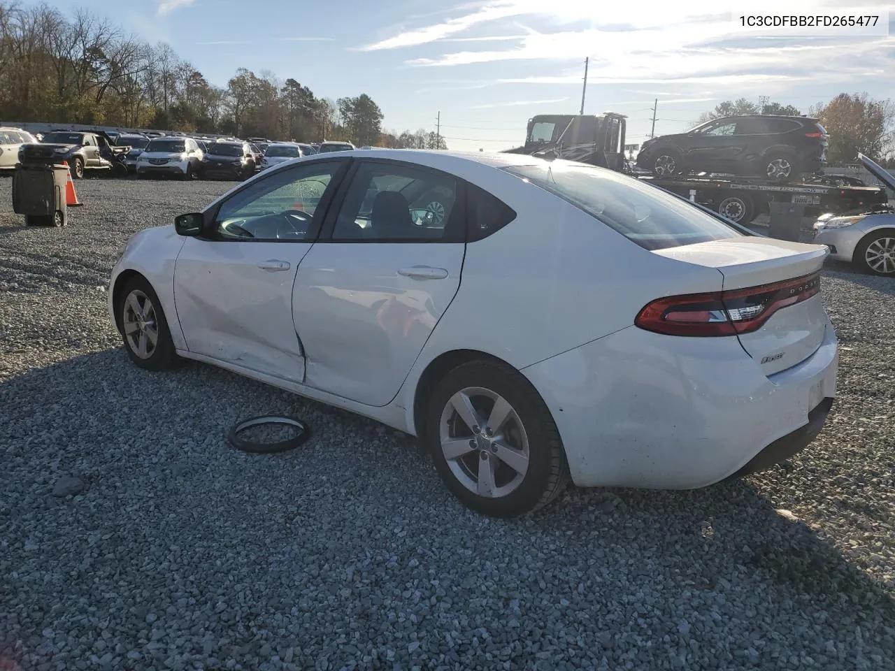 2015 Dodge Dart Sxt VIN: 1C3CDFBB2FD265477 Lot: 80689684