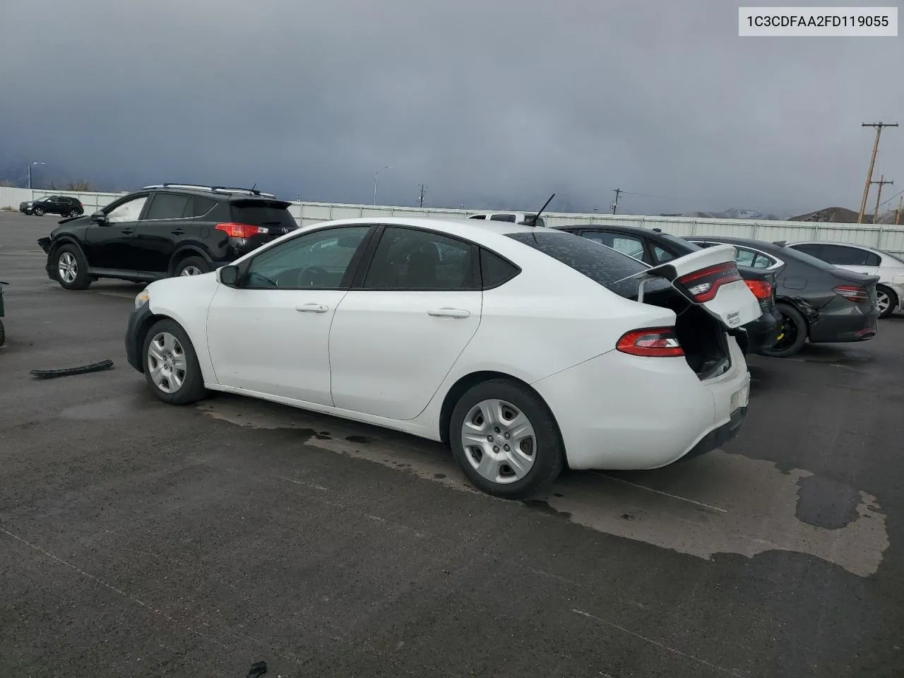 2015 Dodge Dart Se VIN: 1C3CDFAA2FD119055 Lot: 80985324