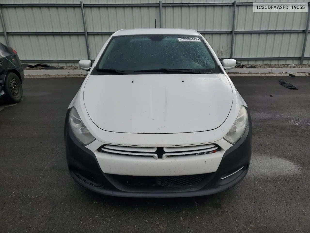 2015 Dodge Dart Se VIN: 1C3CDFAA2FD119055 Lot: 80985324