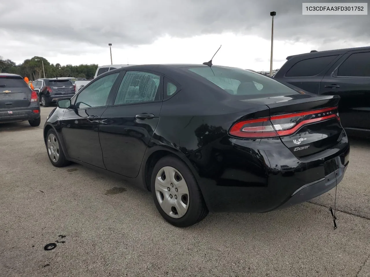 2015 Dodge Dart Se VIN: 1C3CDFAA3FD301752 Lot: 81005544