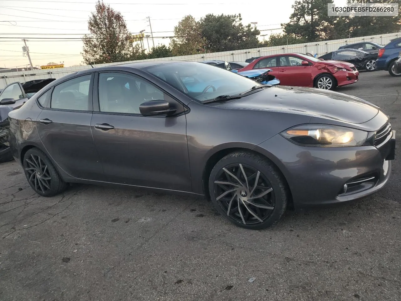 2015 Dodge Dart Gt VIN: 1C3CDFEB5FD266280 Lot: 81029334