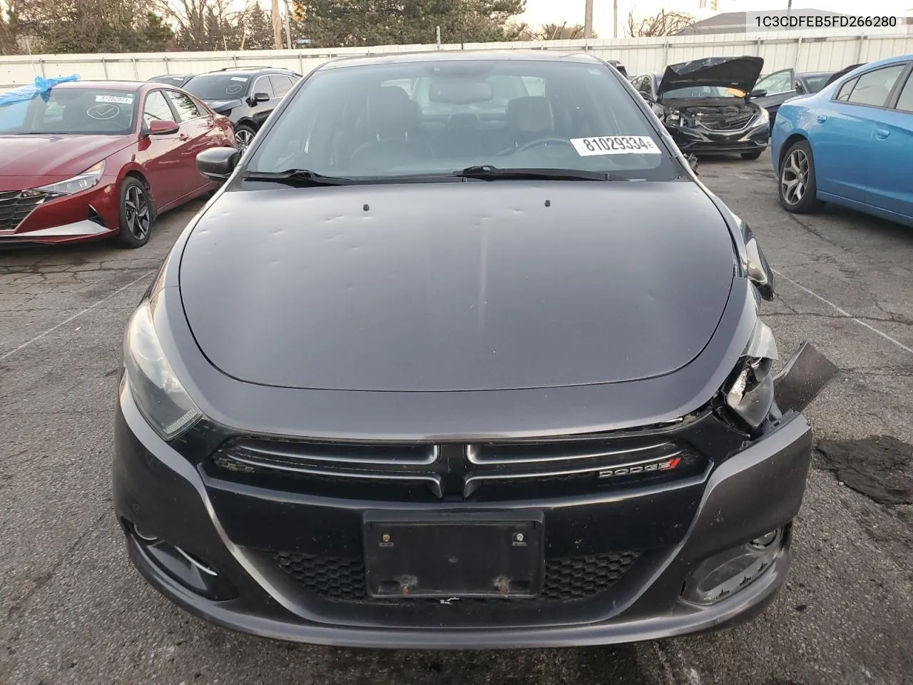 2015 Dodge Dart Gt VIN: 1C3CDFEB5FD266280 Lot: 81029334