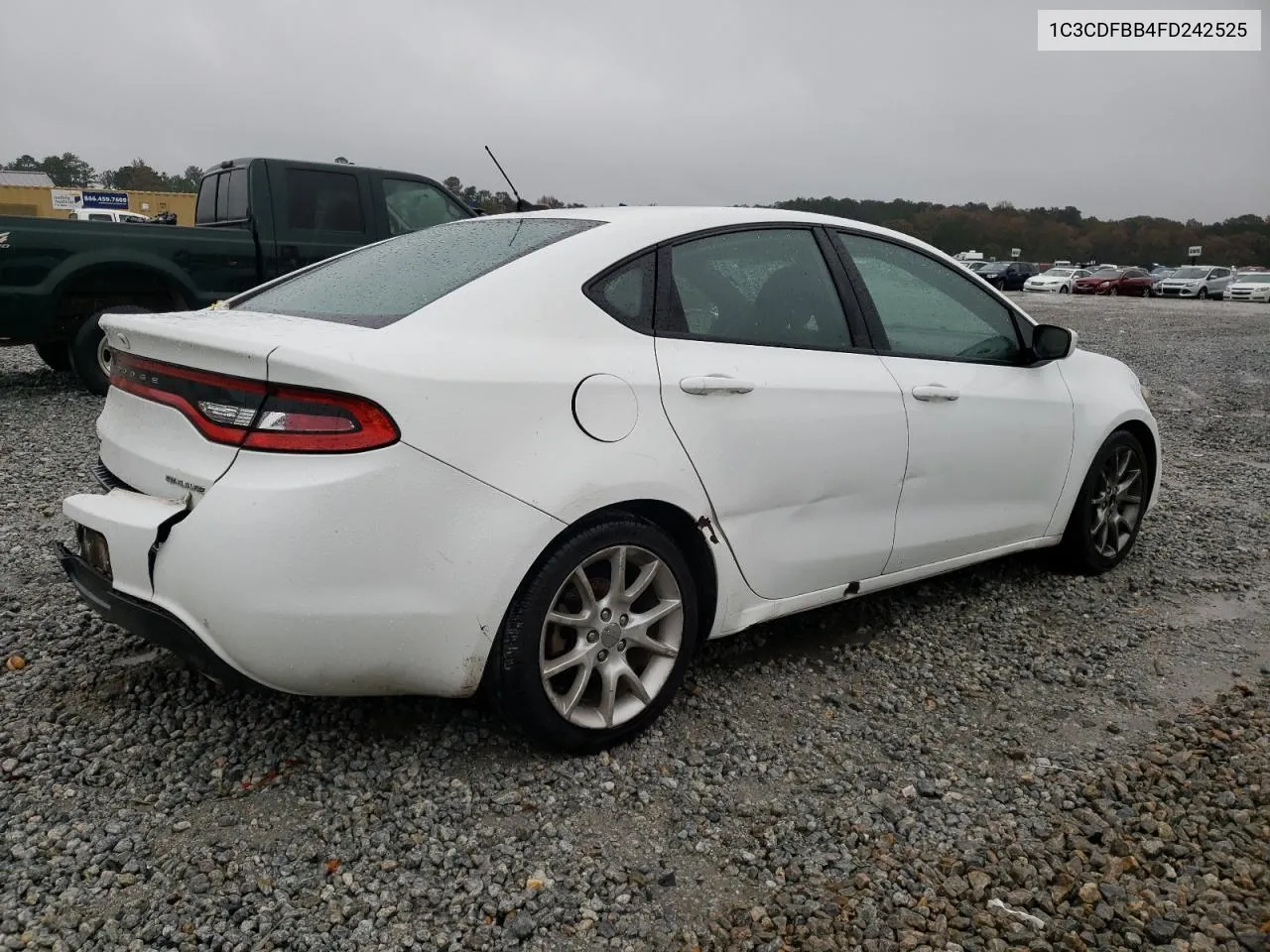 2015 Dodge Dart Sxt VIN: 1C3CDFBB4FD242525 Lot: 81483634