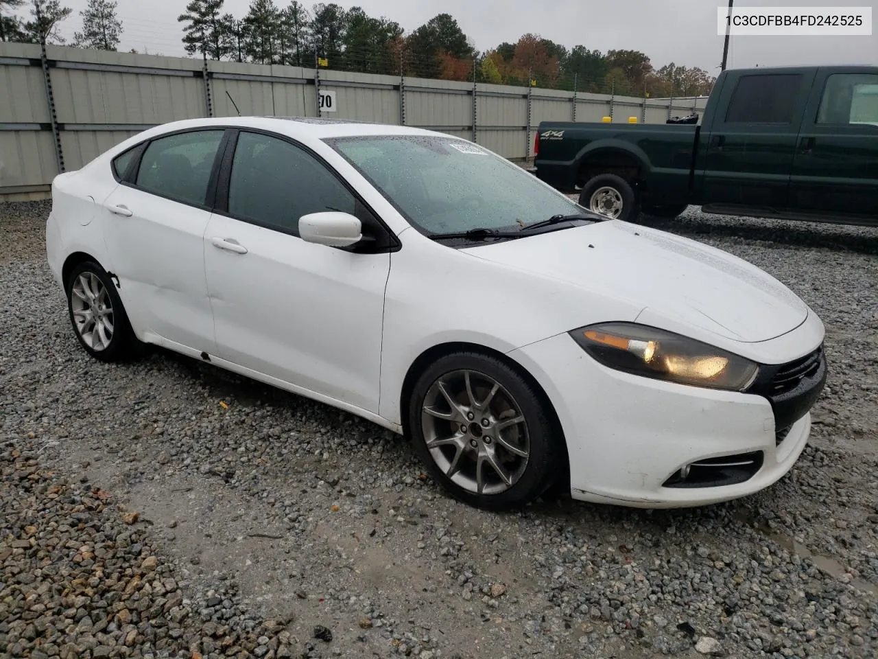 2015 Dodge Dart Sxt VIN: 1C3CDFBB4FD242525 Lot: 81483634