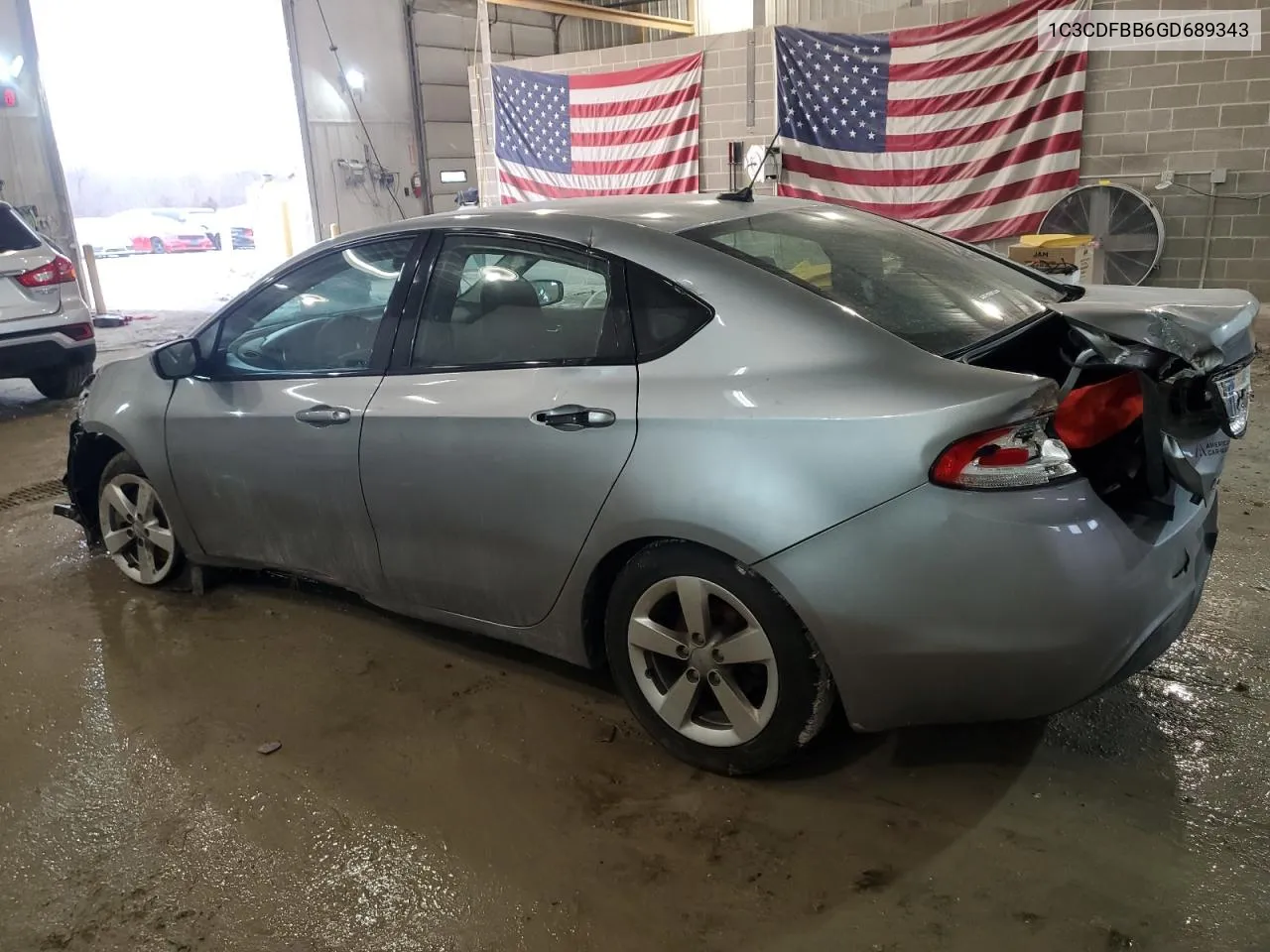 1C3CDFBB6GD689343 2016 Dodge Dart Sxt