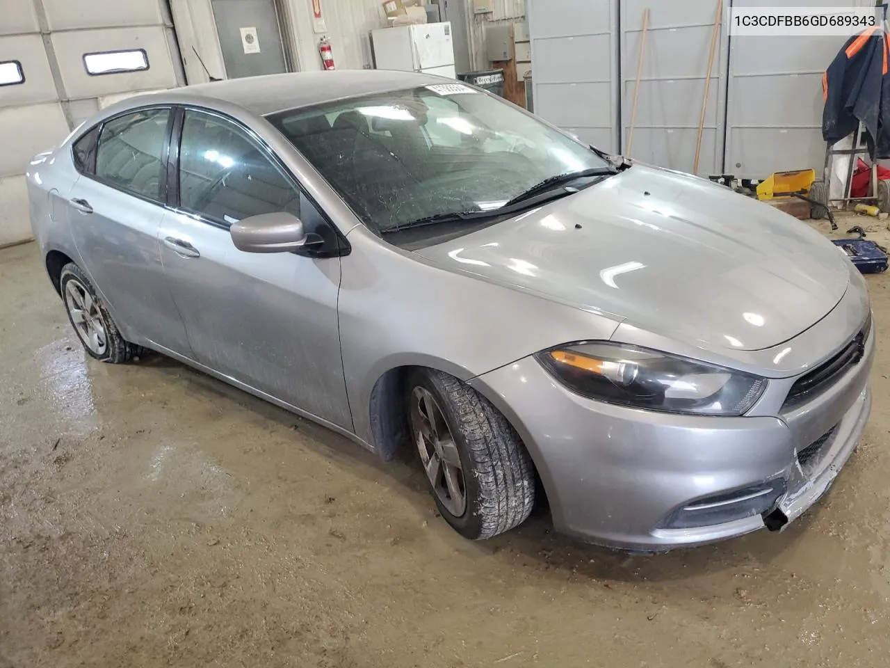 2016 Dodge Dart Sxt VIN: 1C3CDFBB6GD689343 Lot: 41388564