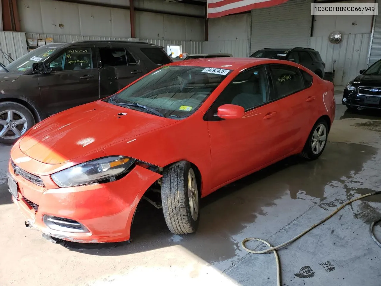 1C3CDFBB9GD667949 2016 Dodge Dart Sxt