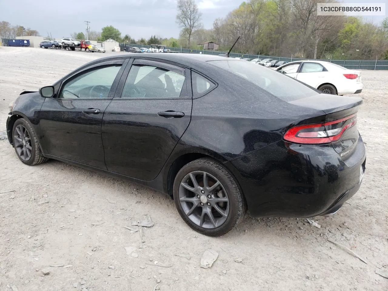 2016 Dodge Dart Sxt VIN: 1C3CDFBB8GD544191 Lot: 49970584