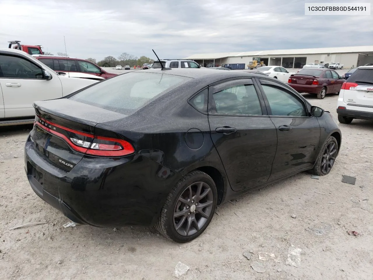 2016 Dodge Dart Sxt VIN: 1C3CDFBB8GD544191 Lot: 49970584