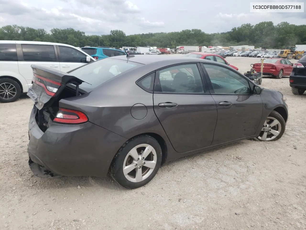 1C3CDFBB8GD577188 2016 Dodge Dart Sxt