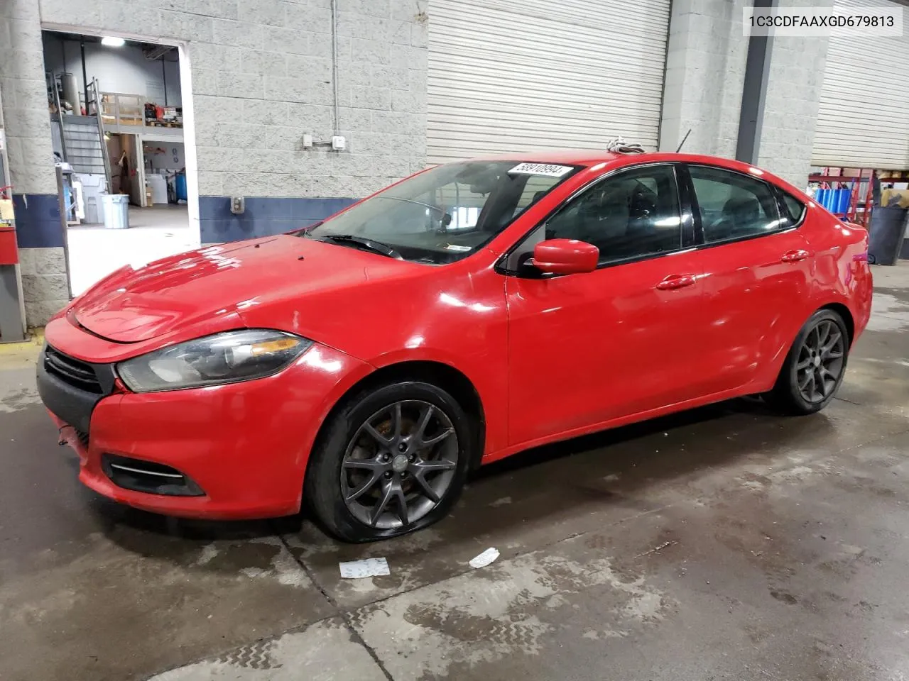 2016 Dodge Dart Se VIN: 1C3CDFAAXGD679813 Lot: 58910994