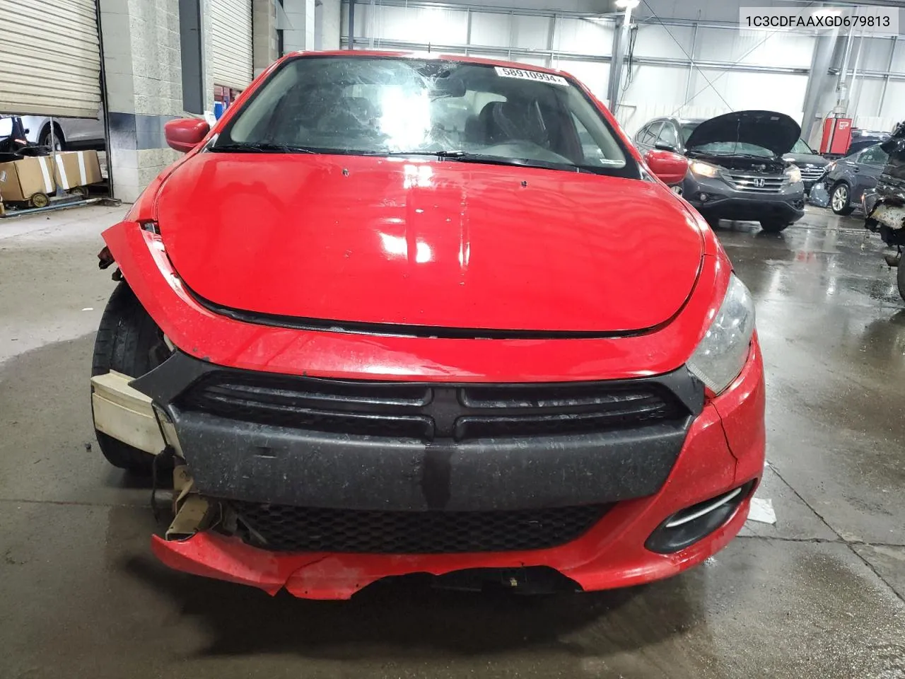 2016 Dodge Dart Se VIN: 1C3CDFAAXGD679813 Lot: 58910994