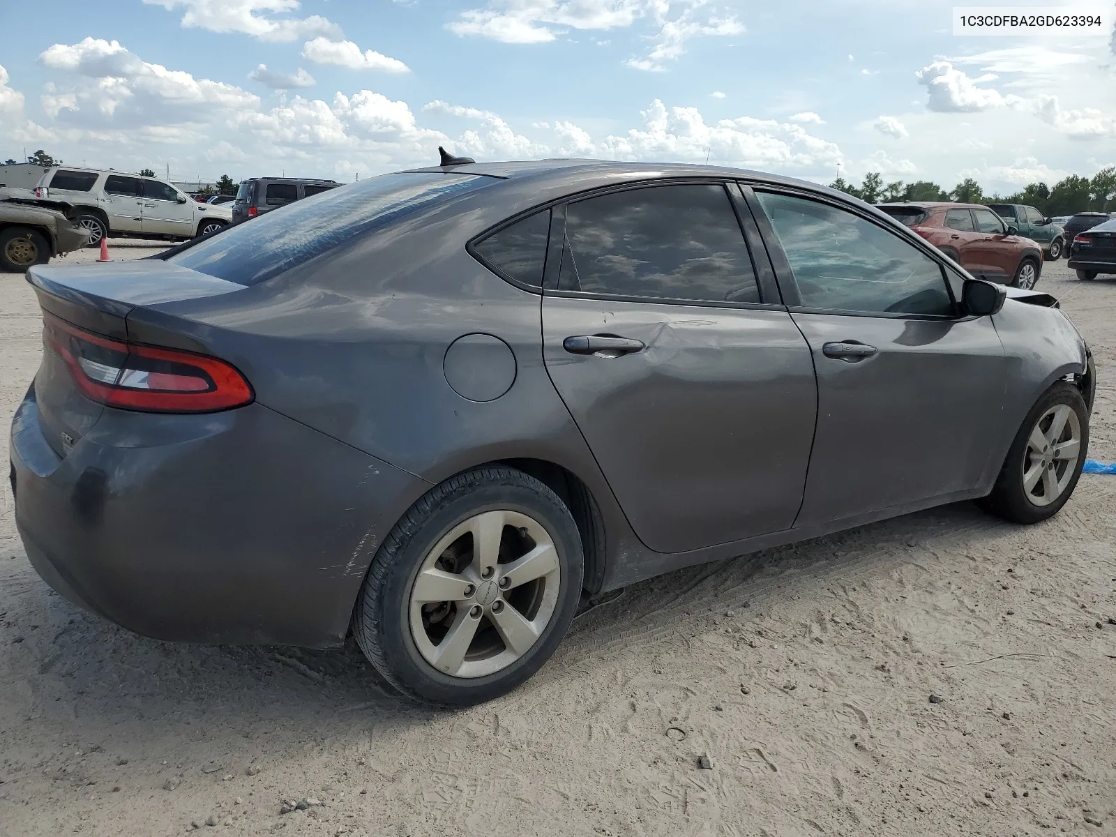 2016 Dodge Dart Sxt VIN: 1C3CDFBA2GD623394 Lot: 61143264