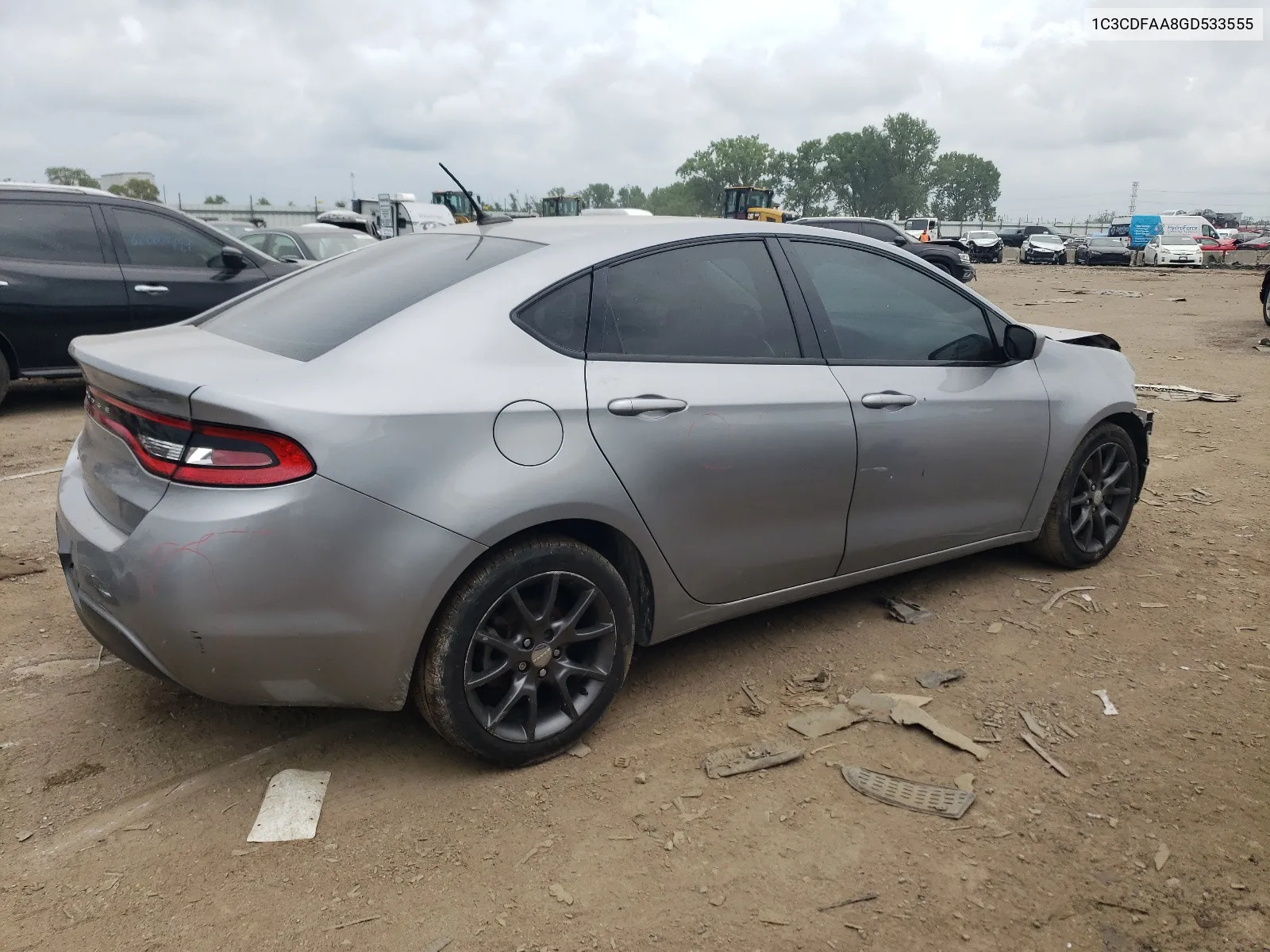 2016 Dodge Dart Se VIN: 1C3CDFAA8GD533555 Lot: 62083904