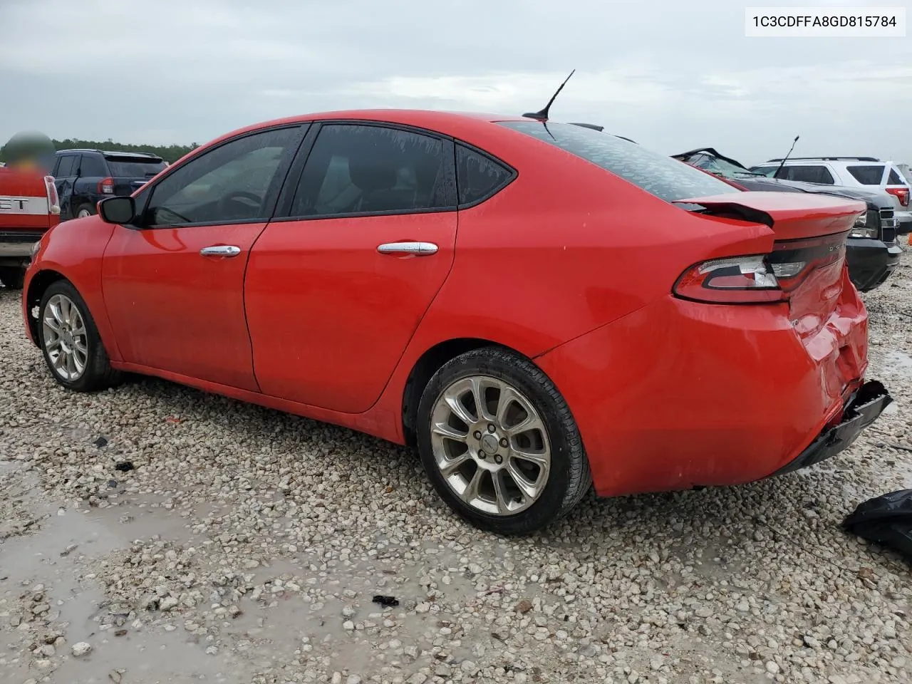 2016 Dodge Dart Sxt Sport VIN: 1C3CDFFA8GD815784 Lot: 62457854