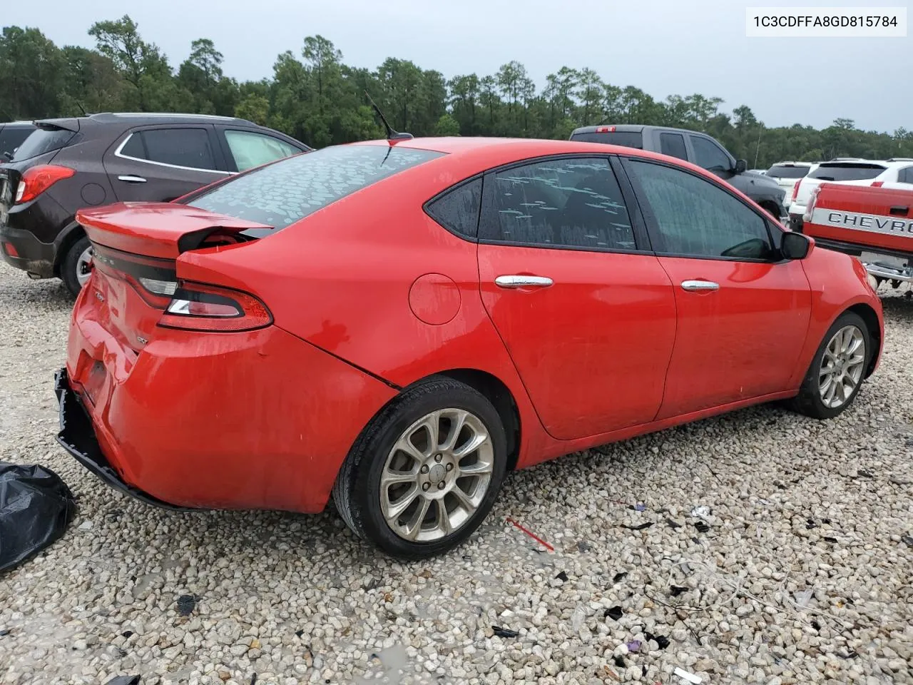 2016 Dodge Dart Sxt Sport VIN: 1C3CDFFA8GD815784 Lot: 62457854