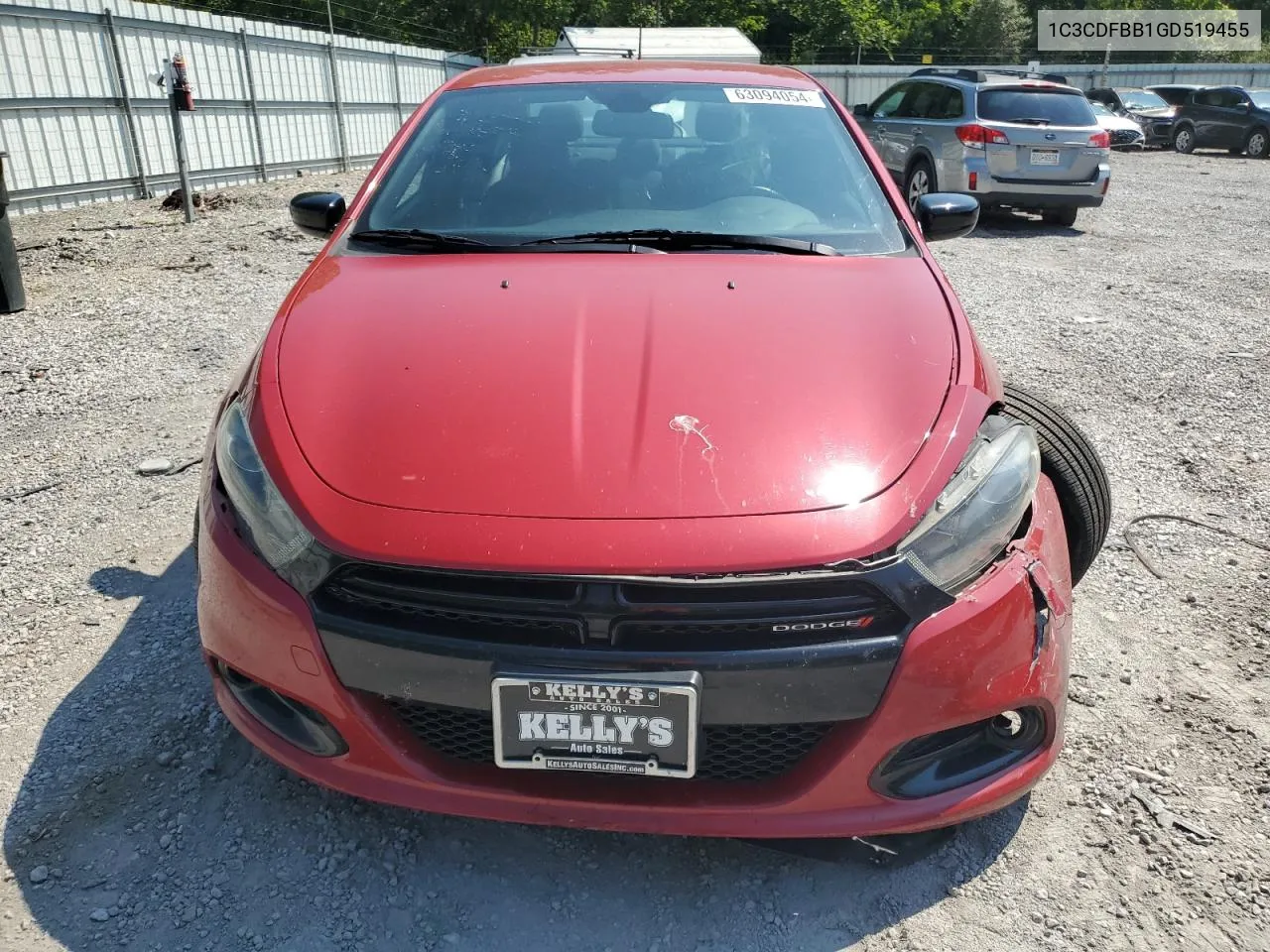 1C3CDFBB1GD519455 2016 Dodge Dart Sxt