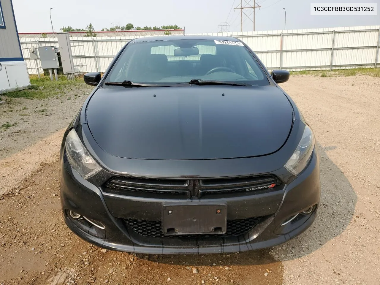 1C3CDFBB3GD531252 2016 Dodge Dart Sxt