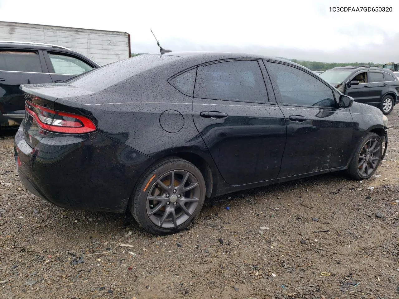 1C3CDFAA7GD650320 2016 Dodge Dart Se