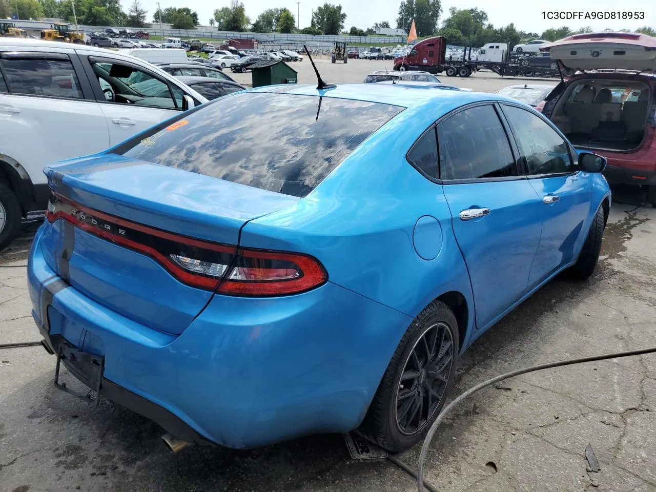 2016 Dodge Dart Sxt Sport VIN: 1C3CDFFA9GD818953 Lot: 64890104