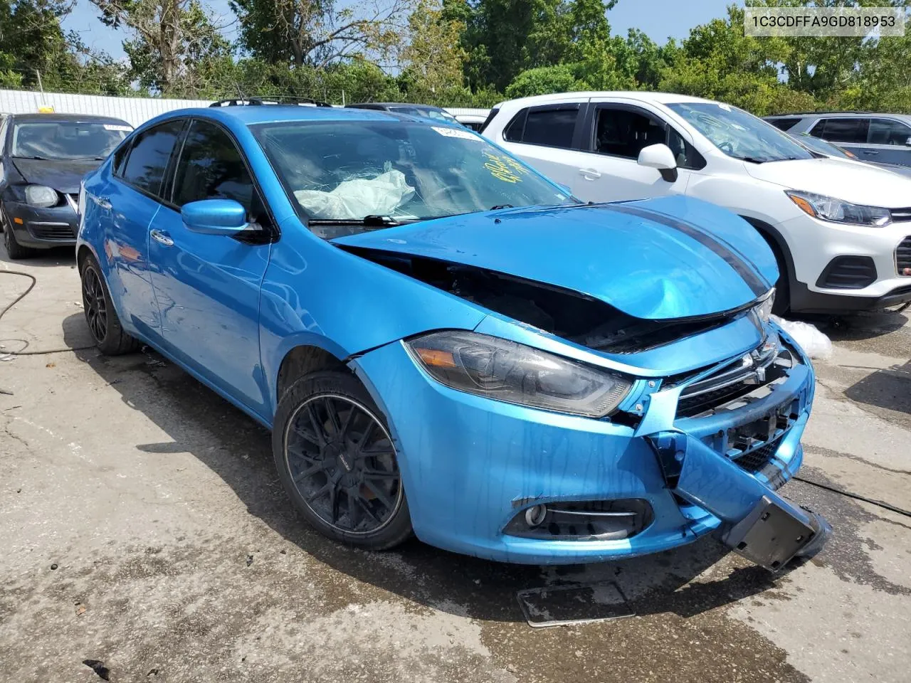 2016 Dodge Dart Sxt Sport VIN: 1C3CDFFA9GD818953 Lot: 64890104