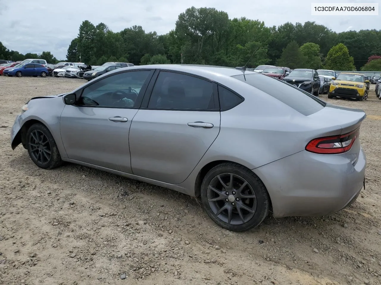 2016 Dodge Dart Se VIN: 1C3CDFAA7GD606804 Lot: 64971104