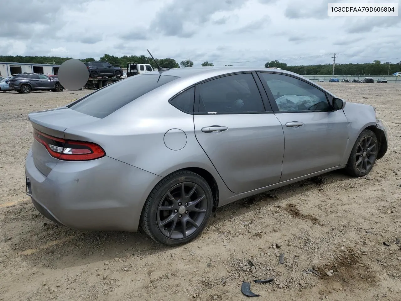 2016 Dodge Dart Se VIN: 1C3CDFAA7GD606804 Lot: 64971104