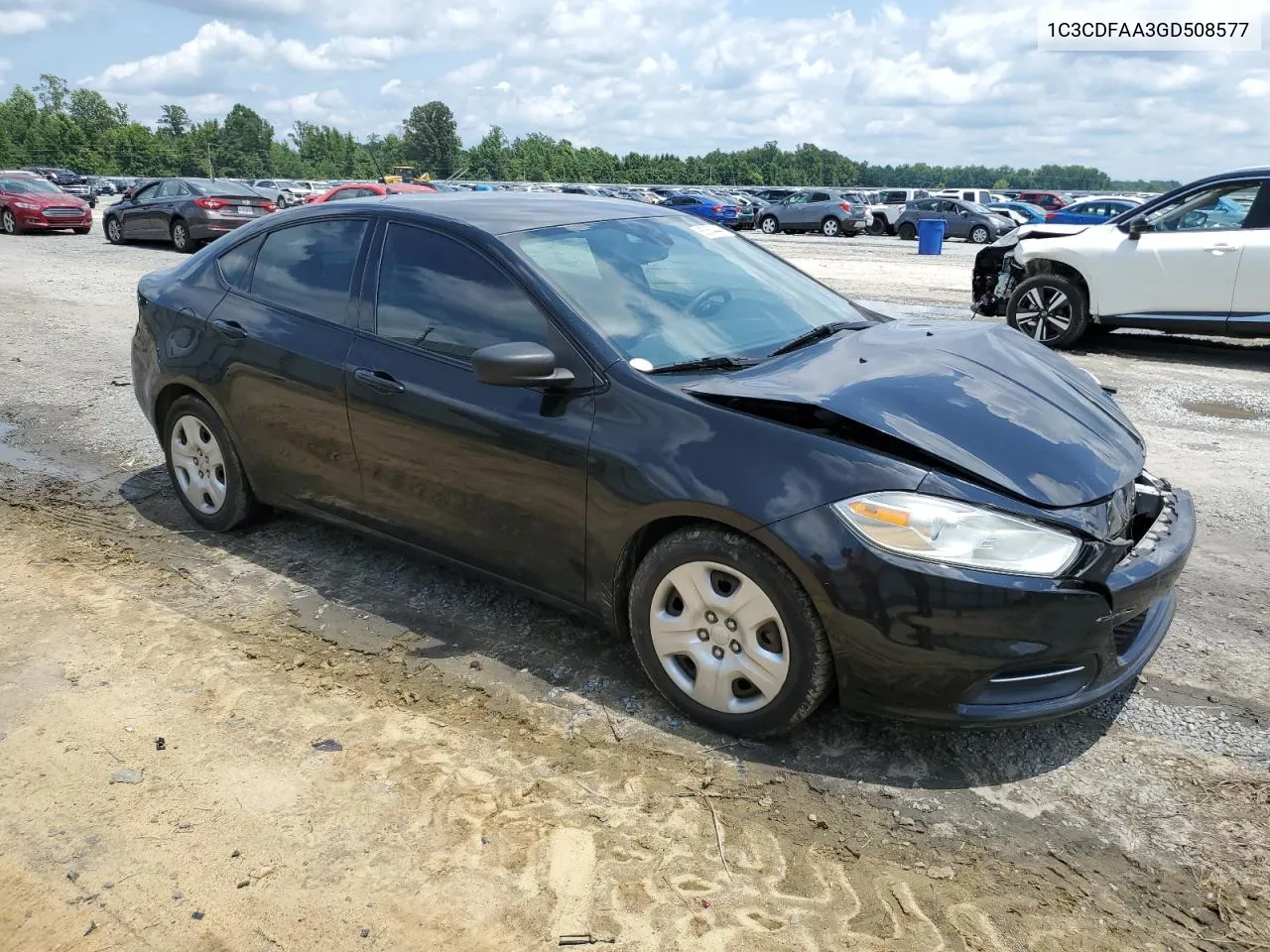 2016 Dodge Dart Se VIN: 1C3CDFAA3GD508577 Lot: 65364444