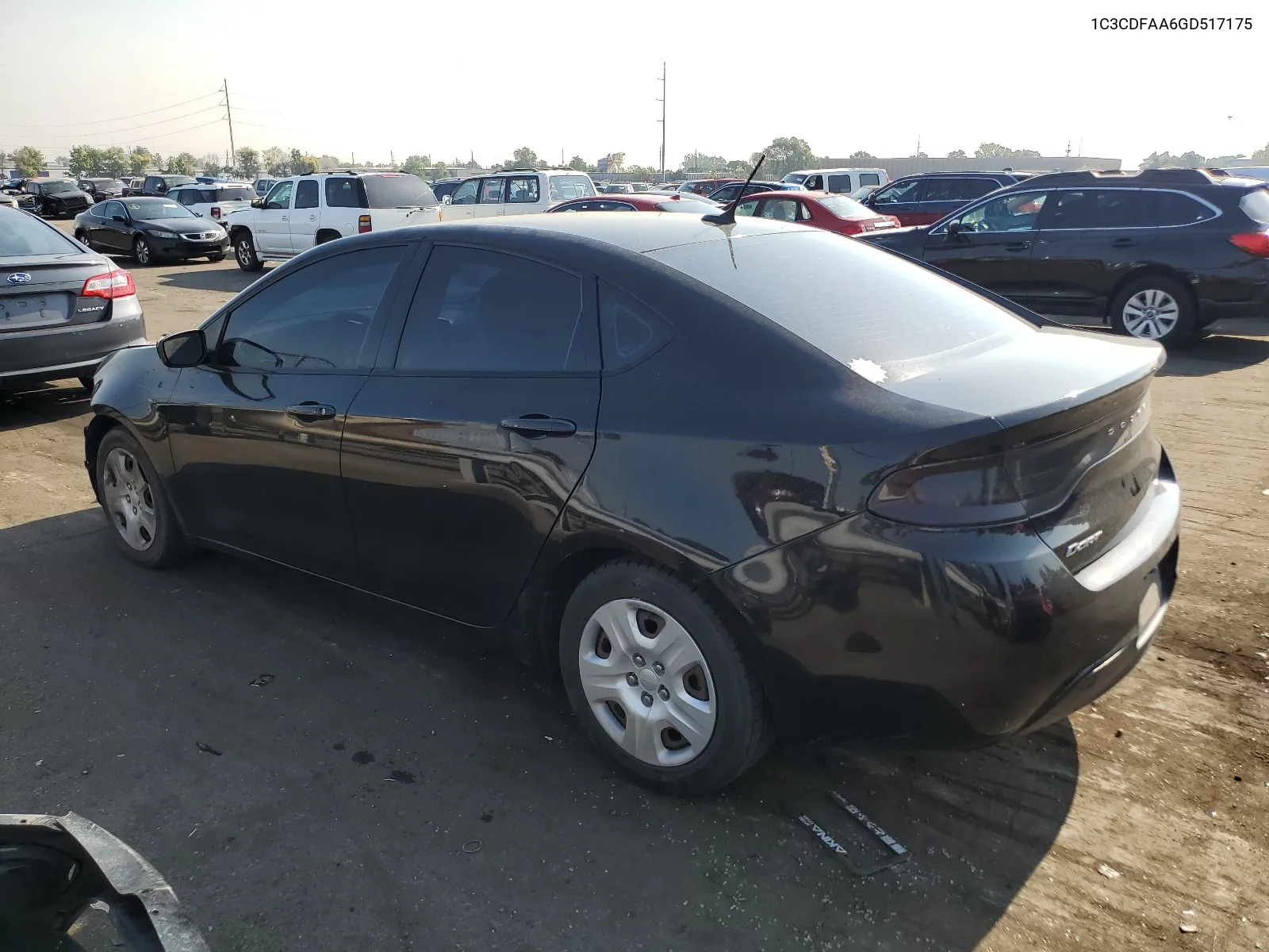 1C3CDFAA6GD517175 2016 Dodge Dart Se