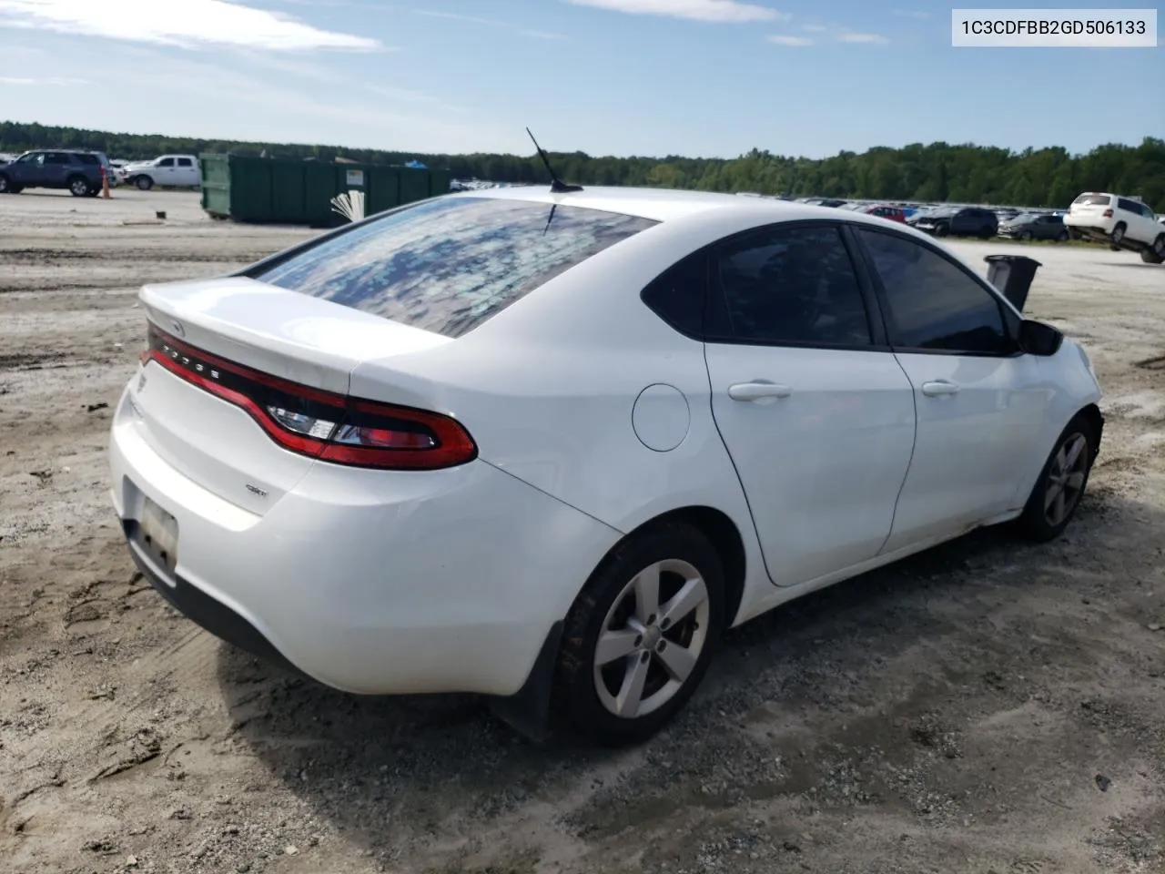 2016 Dodge Dart Sxt VIN: 1C3CDFBB2GD506133 Lot: 65760784