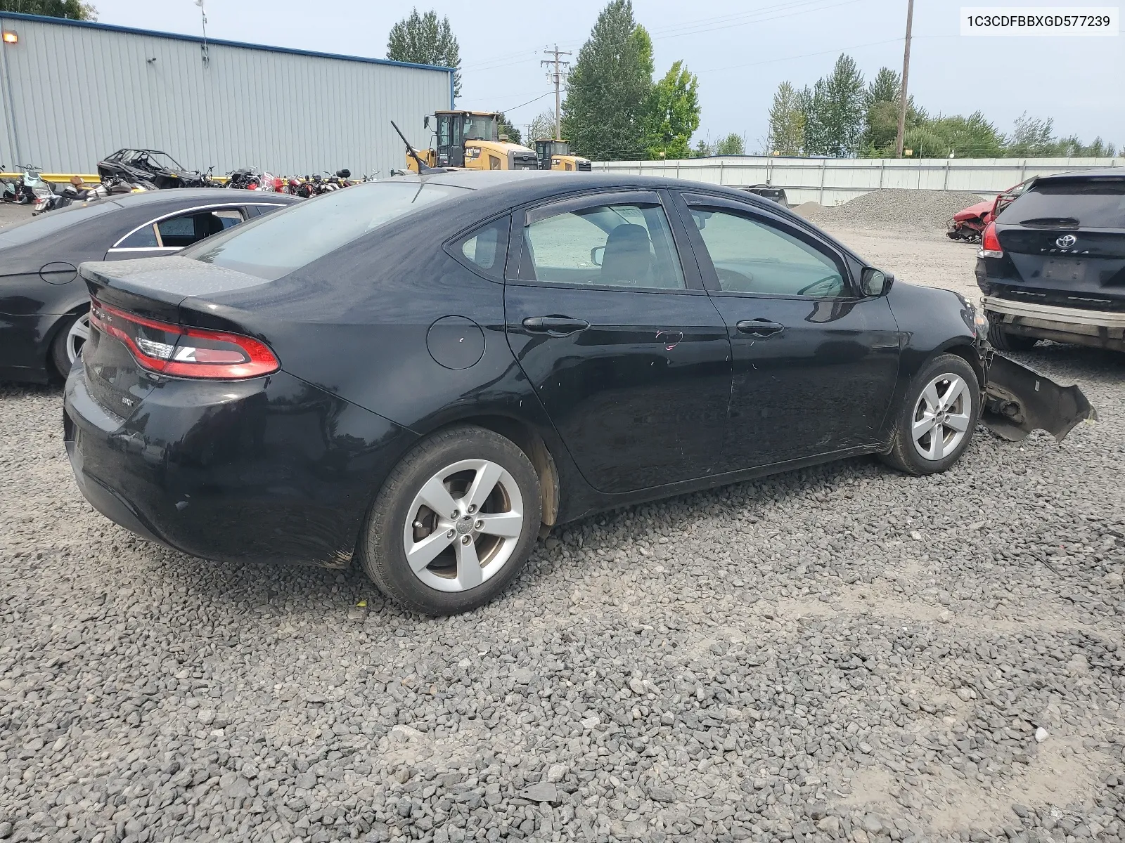 2016 Dodge Dart Sxt VIN: 1C3CDFBBXGD577239 Lot: 66591774