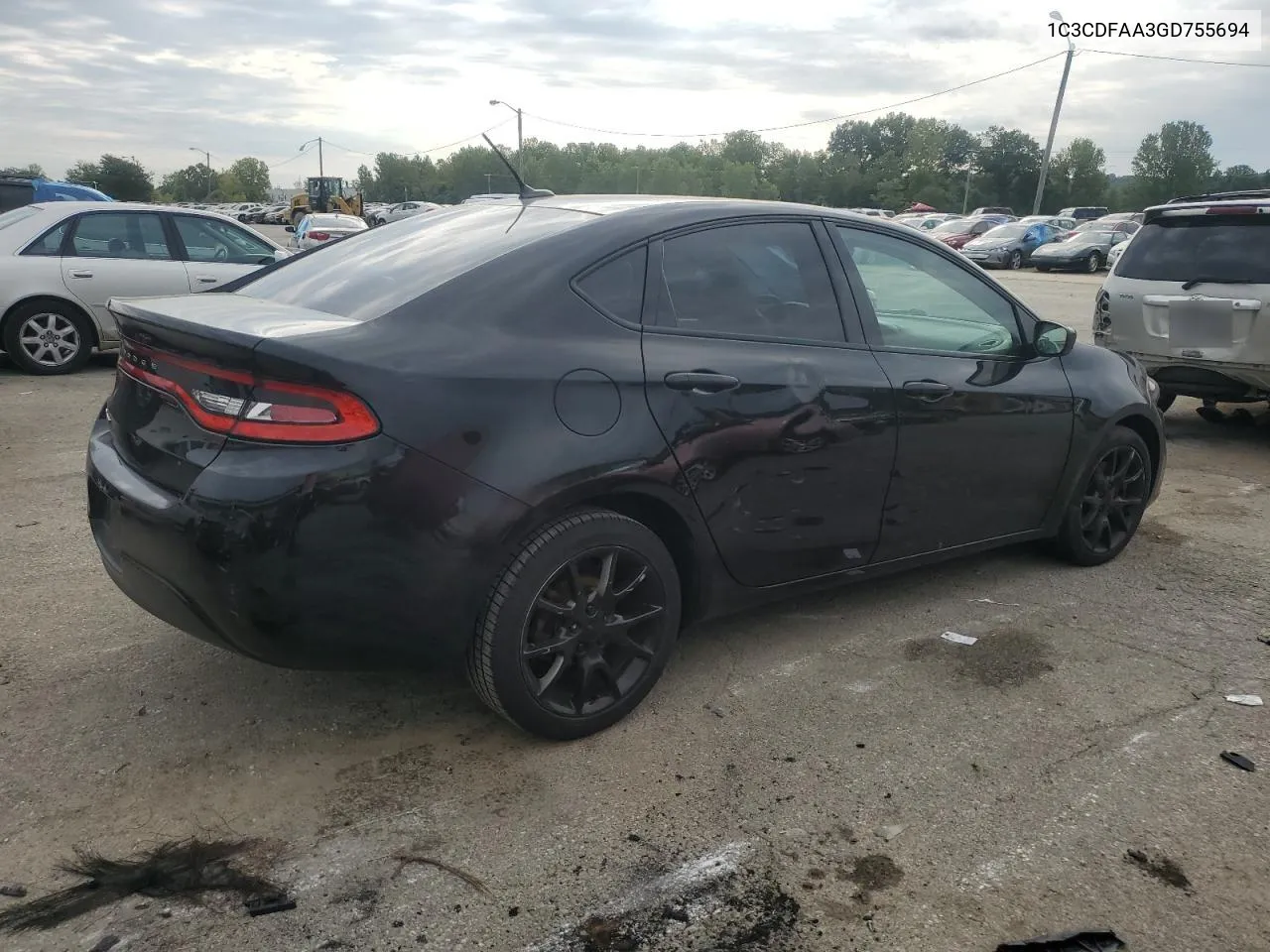 1C3CDFAA3GD755694 2016 Dodge Dart Se