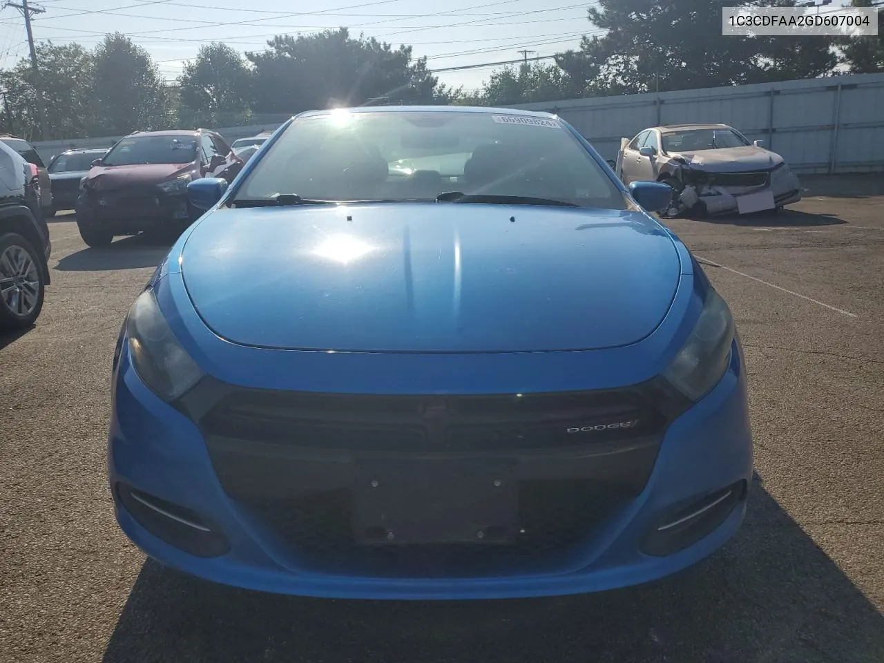 1C3CDFAA2GD607004 2016 Dodge Dart Se