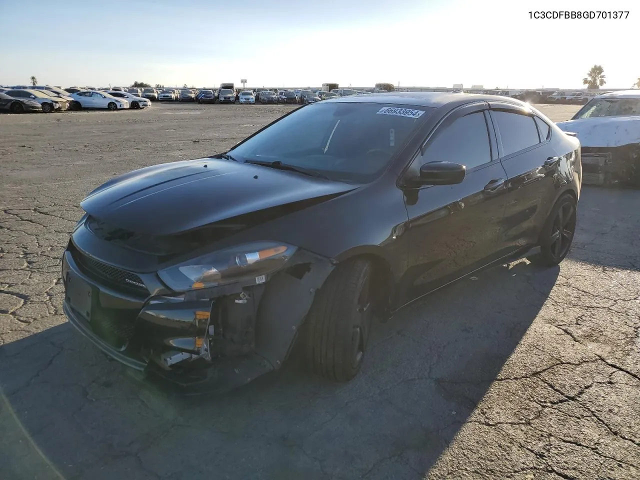 1C3CDFBB8GD701377 2016 Dodge Dart Sxt