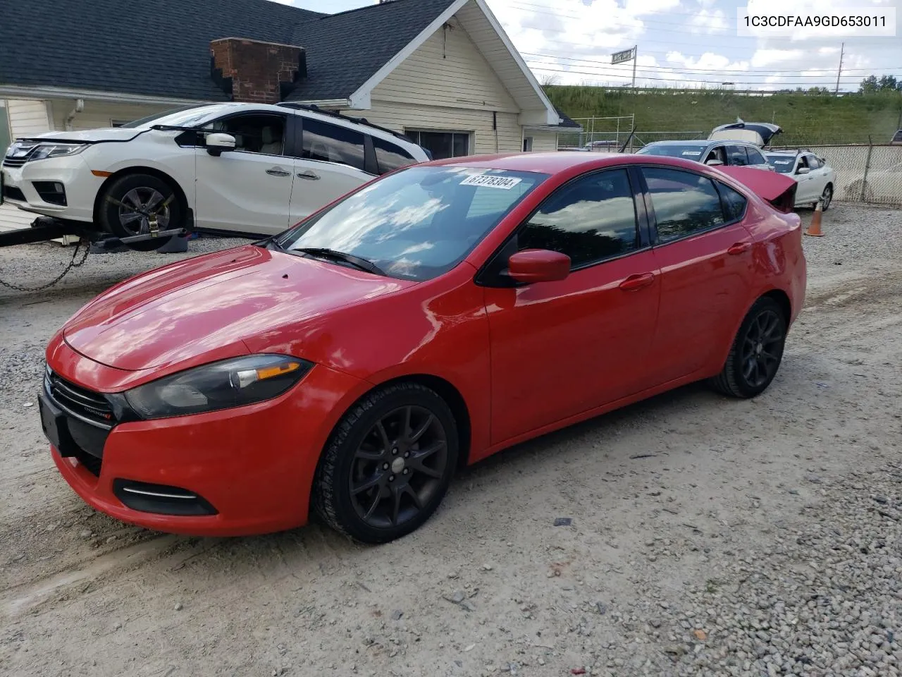 1C3CDFAA9GD653011 2016 Dodge Dart Se