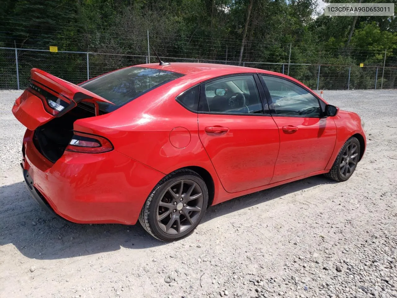 1C3CDFAA9GD653011 2016 Dodge Dart Se