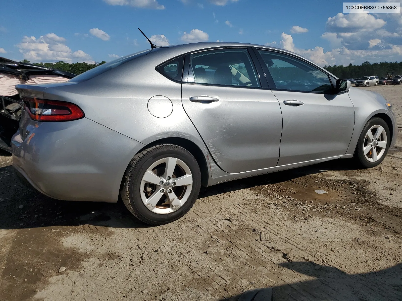 2016 Dodge Dart Sxt VIN: 1C3CDFBB3GD766363 Lot: 68149684