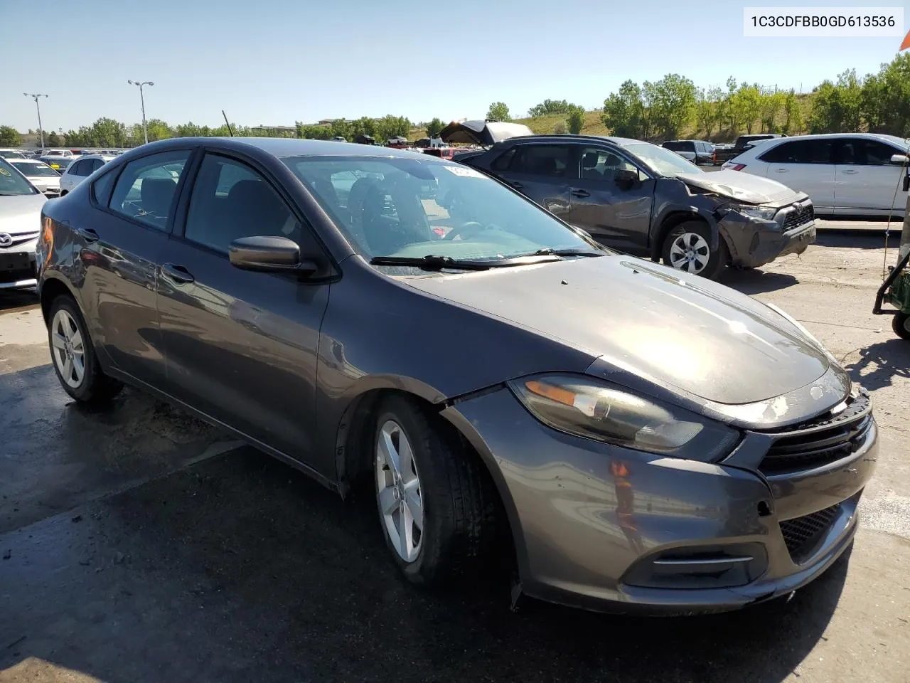 2016 Dodge Dart Sxt VIN: 1C3CDFBB0GD613536 Lot: 68154754