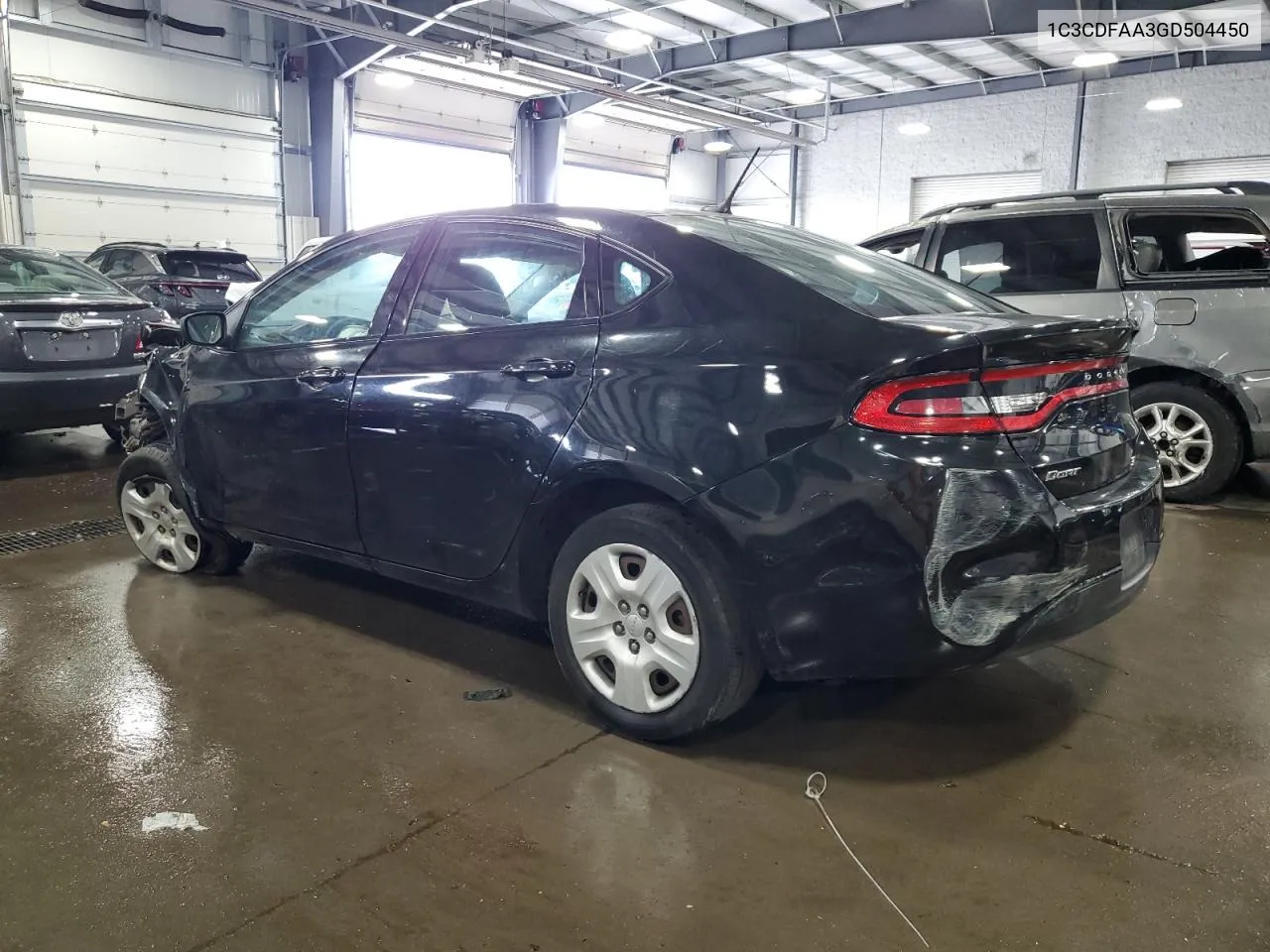 2016 Dodge Dart Se VIN: 1C3CDFAA3GD504450 Lot: 68333894