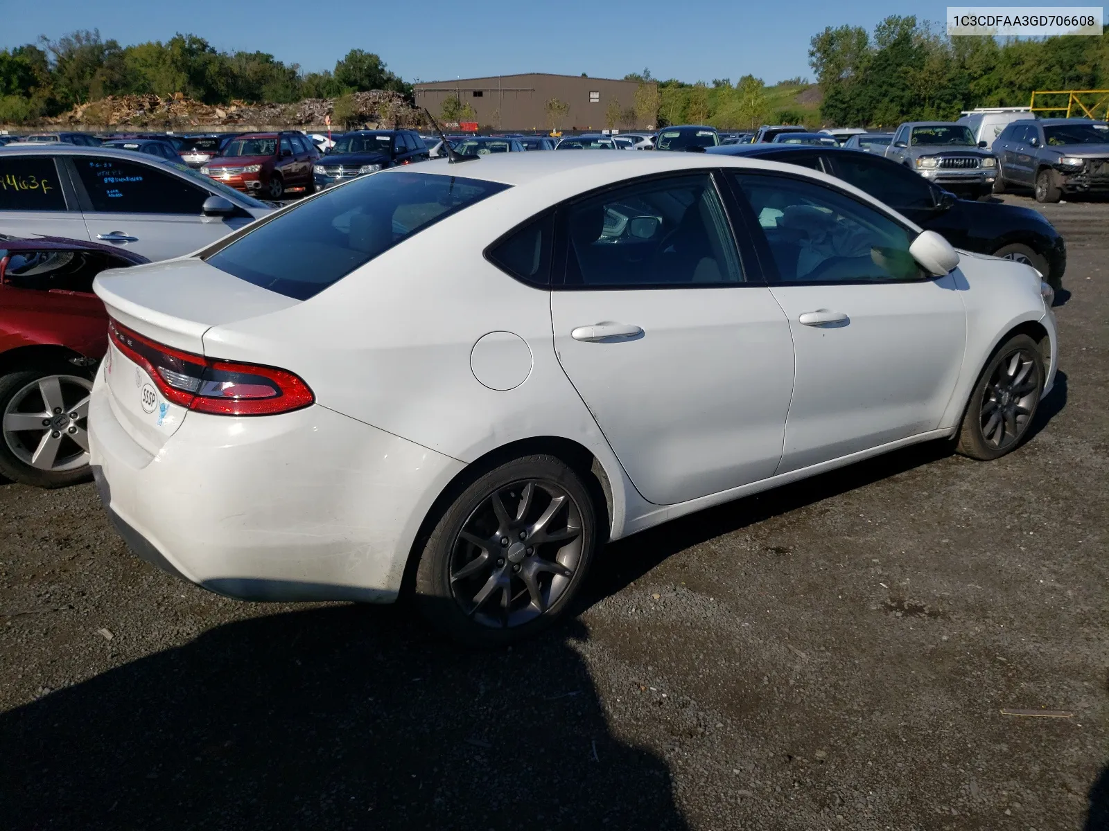 1C3CDFAA3GD706608 2016 Dodge Dart Se