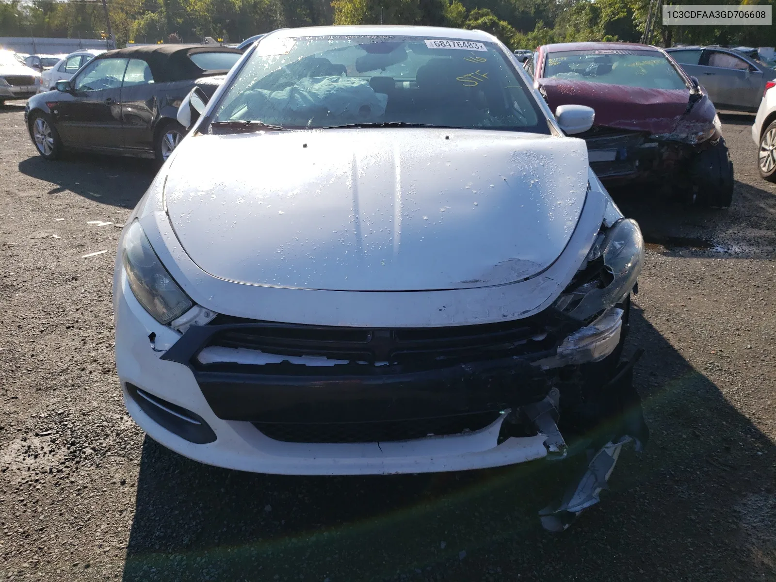 1C3CDFAA3GD706608 2016 Dodge Dart Se