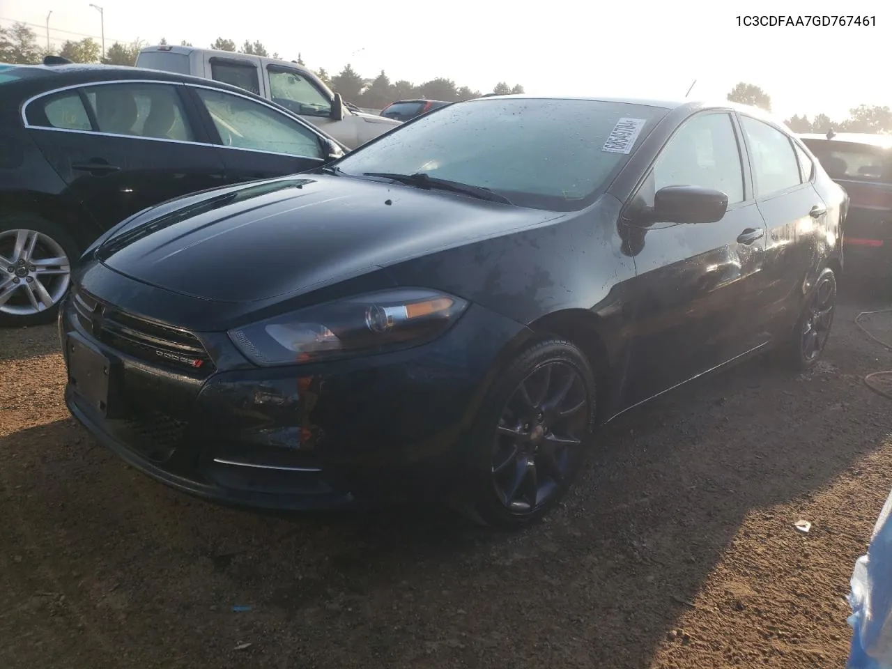 2016 Dodge Dart Se VIN: 1C3CDFAA7GD767461 Lot: 68549704