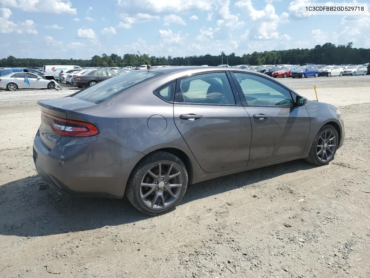 2016 Dodge Dart Sxt VIN: 1C3CDFBB2GD529718 Lot: 69569834