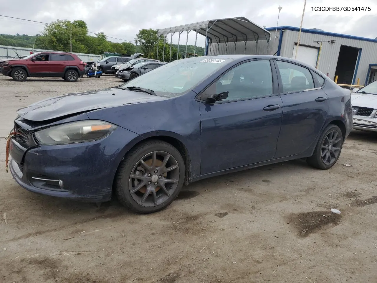 2016 Dodge Dart Sxt VIN: 1C3CDFBB7GD541475 Lot: 69993514